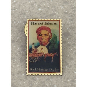 McDonalds 70s Harriet Tubman Limited Edition African American Heritage Stamp Pin